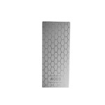 Barber razor and knives sharpening / polishing metal plate, granulation 600, silver color, 150 mm x 62 mm